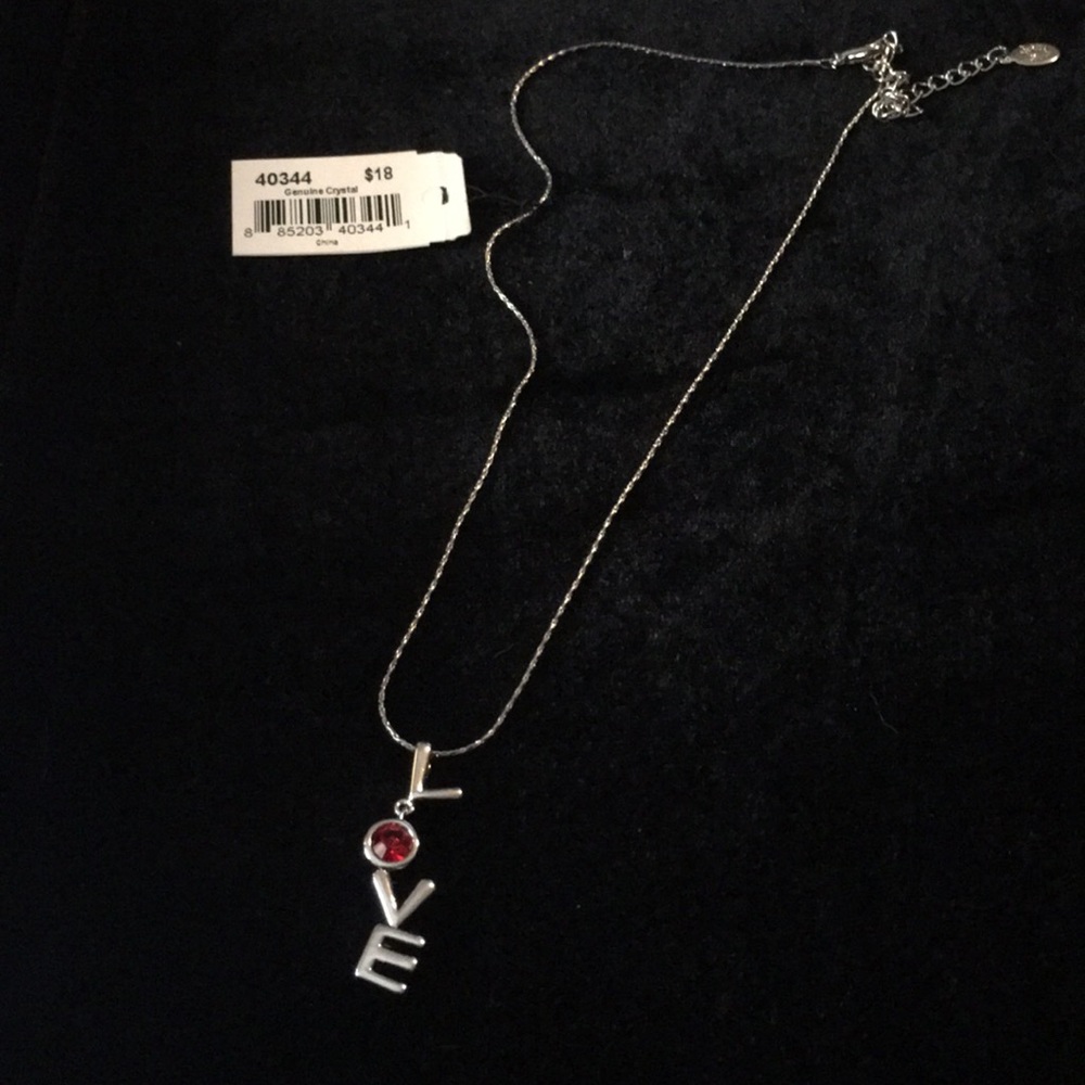 BNWT Love Necklace by Cookie Lee